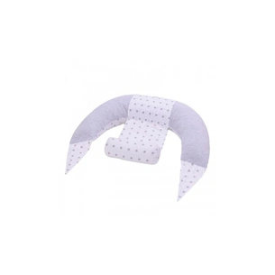 Подушка Верес для годування Comfort Lux Velour stars grey 200х75 (302.04.2) зображення 1