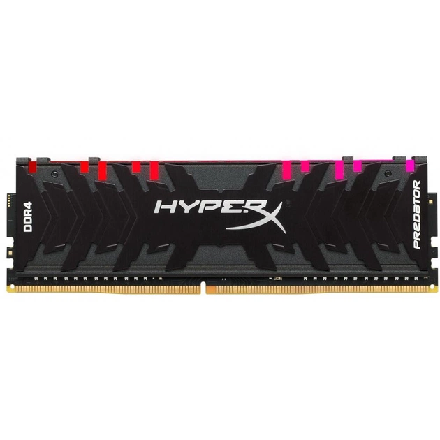Модуль пам'яті для комп'ютера DDR4 16GB 3200 MHz HyperX Predator RGB Kingston Fury (ex.HyperX) (HX432C16PB3A/16) - изображение 1