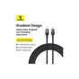 Дата кабель USB-C to USB-C 1.0m 100W black Baseus (P10374902111-00) - уменьшенное изображение 4