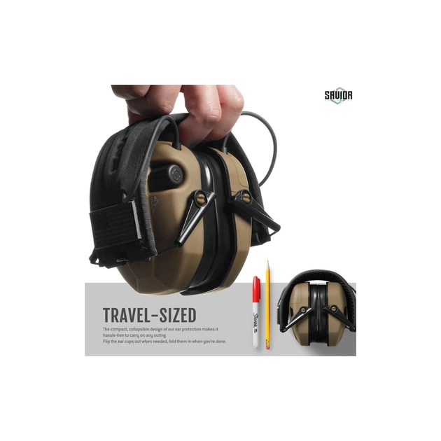 Тактичні навушники Savior Apollo Tan (EM-APPOLO-TAN) - picture 2