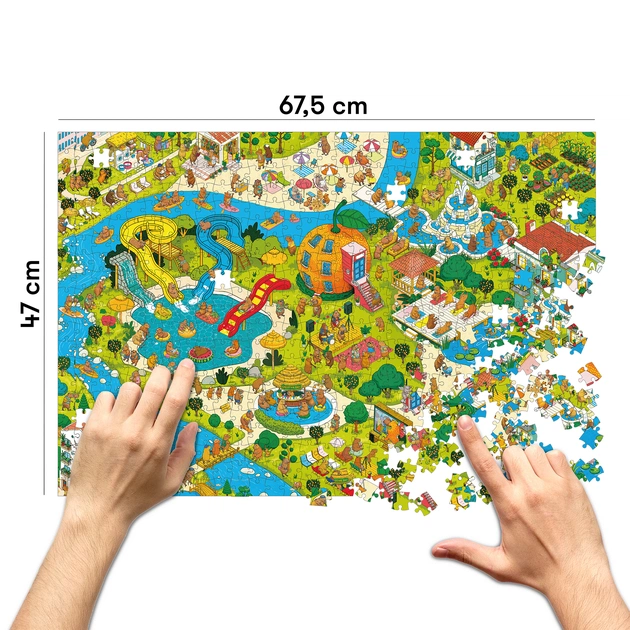 Пазл Orner Капібаромісто 1000 елементів - зображення 2