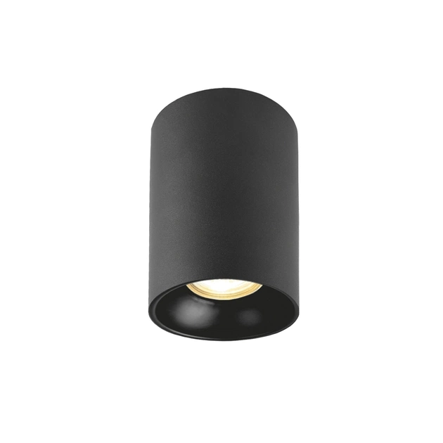 Світильник точковий Videx під лампу GU10 накладний Чорний (VL-SPF14A-B) - picture 1