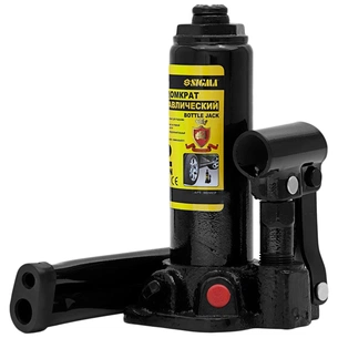 Домкрат Sigma гідравлічний пляшковий 2т, 180-333мм (6101021) зображення 1