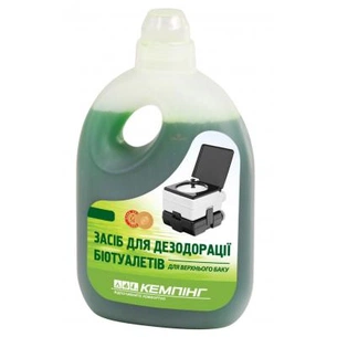 Засіб для дезодорації біотуалетів Кемпінг (для верхнього бака) 1л (4823082712908) зображення 1