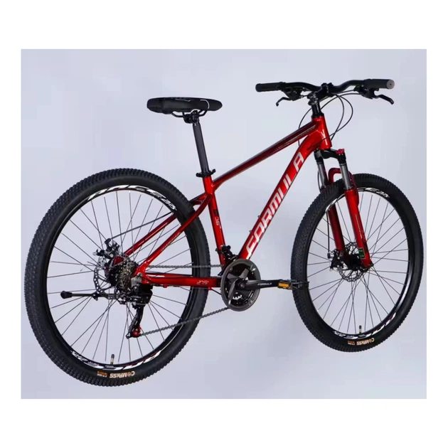 Велосипед Formula 27.5" MOTION DD рама-16" AL 2026 червоний з сірим (OPS-FR-27.5-295) - зображення 3