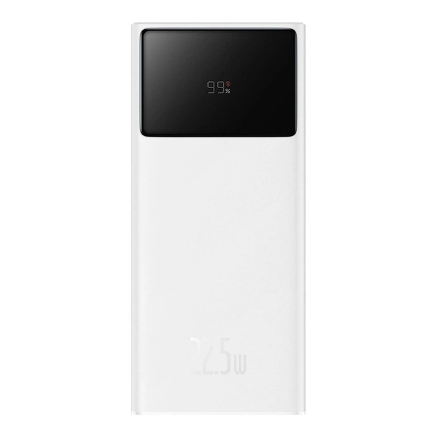 Батарея універсальна Baseus EnerFill FP41 30000MAh 22,5W PD QC White (E0027K01) - зображення 1