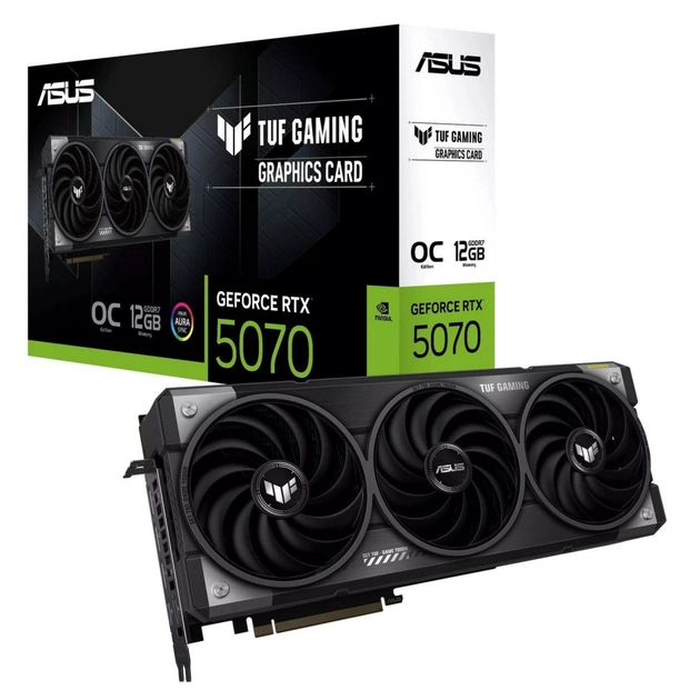 Відеокарта ASUS GeForce RTX5070 12Gb TUF OC GAMING (TUF-RTX5070-O12G-GAMING) - picture 10
