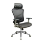 Офісне крісло Richman Ергостар Хром Synchro Сітка Сіре (R00000052542) - зменшене зображення 1