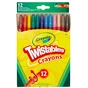 Олівці кольорові Crayola Твіст воскові, що викручуються, 12 шт (256319.024) - уменьшенное изображение 1