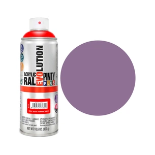 Фарба-аерозоль Pintyplus на водній основі Evolution Ral 4001 Бузковий 400 мл (8429576171006) зображення 1