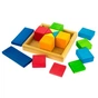 Конструктор Nic дерев'яний Різнокольоровий квадрат (NIC523343) - зменшене зображення 2
