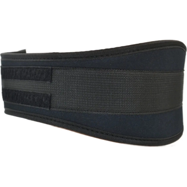 Атлетичний пояс MadMax MFB-313 Body Conform неопреновий Black M (MFB-313_M) - picture 4