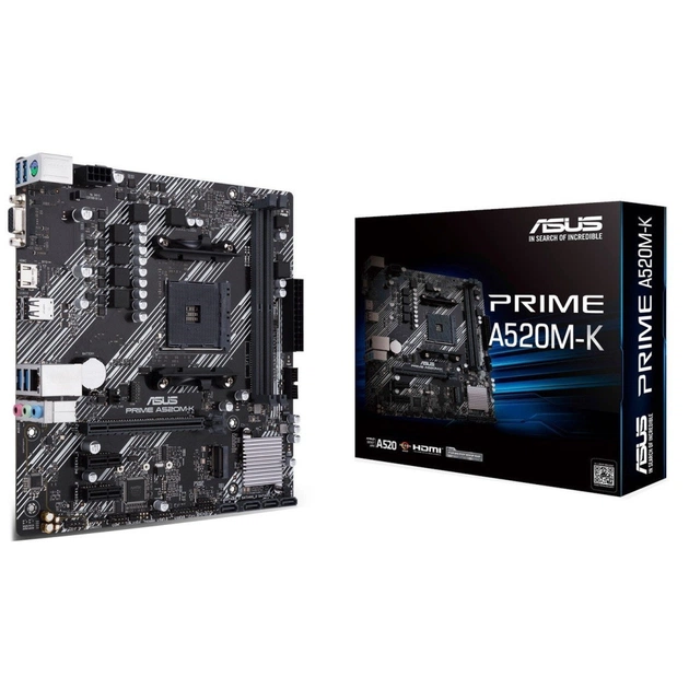 Материнська плата ASUS PRIME A520M-K - picture 2