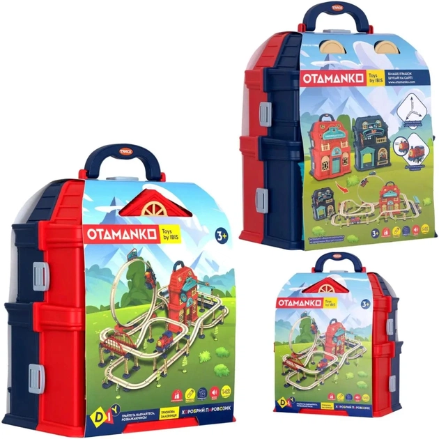 Железная дорога Otamanko Храбрый паровозик трюковая железная дорога 142 детали (89953) - изображение 11