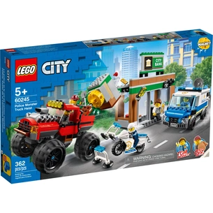 Конструктор LEGO City Police Пограбування поліцейського монстр-трака 362 деталі (60245) зображення 1