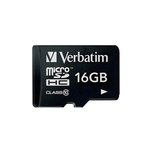 Карта пам'яті Verbatim 16GB microSDHC Class 10 (44082) зображення 1