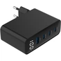 Зарядное устройство Gembird 3xUSB-C PD100W + 1xUSB QC3.0 30W black (TA-UC-PDQC100LCD-01-BK) - уменьшенное изображение 4