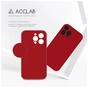 Чохол до мобільного телефона ACCLAB SoftShell Apple iPhone 14 Pro Max Red (1283126557125) - зменшене зображення 5