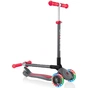 Самокат Globber Primo Foldable Lights сіро-червоний (432-120-2) - зменшене зображення 4
