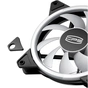 Кулер до корпусу PcCooler F3 T120 ARGB Black - зменшене зображення 3