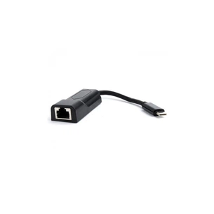 Перехідник USB-C to RJ45 Ethernet 1000Mbps Cablexpert (A-CM-LAN-01) зображення 1