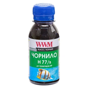 Чорнило WWM HP №177/84 100г Black (H77/B-2) зображення 1