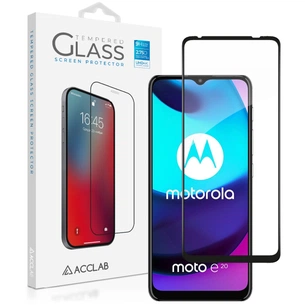 Скло захисне ACCLAB Full Glue MOTO E20 Black (1283126521232) зображення 1