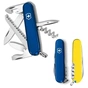 Ніж Victorinox Camper Ukraine 91 мм Синьо-жовтий (1.3613.2.8) - зменшене зображення 1
