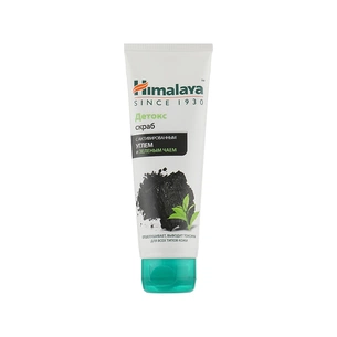 Скраб для обличчя Himalaya Herbals Детокс-скраб для вмивання з вугіллям і зеленим чаєм 75 мл (6291107221793) изображение 1