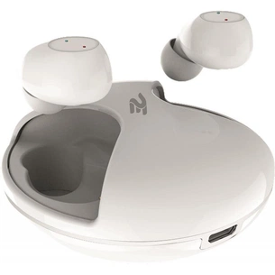 Навушники 2E RainDrops Light True Wireless Waterproof Mic White (2E-EBTWRDLWT) зображення 1