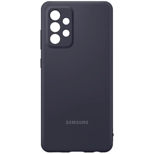 Чохол до мобільного телефона Samsung Galaxy A52/A525 Silicone Cover Black (EF-PA525TBEGRU) зображення 1