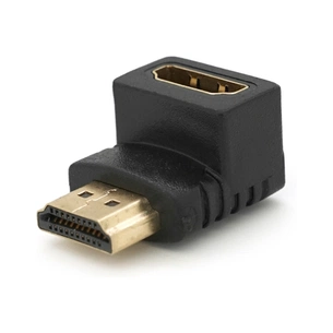 Перехідник HDMI M to HDMI F 90° corner Voltronic (YT-A-HDMI(M)/(F)90°) зображення 1