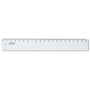 Лінійка Koh-i-Noor rule 20cm transparent (742551) зображення 1