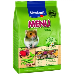 Корм для гризунів Vitakraft Menu Vital для хом’яків 400 г (4008239292223/4008239106476) изображение 1