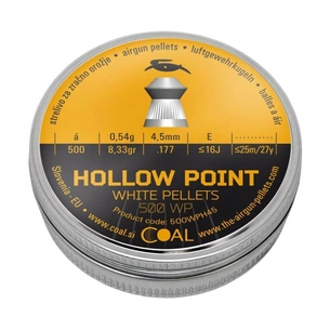 Пульки Coal Hollow Point 4,5 мм 500 шт/уп (500WPH45) зображення 1
