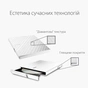 Оптичний привід DVD-RW ASUS SDRW-08D2S-U LITE/WHT/G/AS (90-DQ0436-UA221KZ) - уменьшенное изображение 3