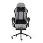 Крісло ігрове GT Racer X-2324 Gray/Black (X-2324 Fabric Gray/Black Suede) - зменшене зображення 2
