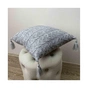 Наволочка Прованс декоративна в'язана Глорiя коси Сiра 45х45 (022015) - зменшене зображення 2