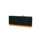 Клавіатура A4Tech FKS10 USB Orange - зменшене зображення 2