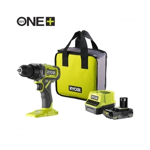 Шуруповерт Ryobi ONE+ RDD18-1C20S 18V, 1х2Ah, 52Нм, 450/1750об/хв, сумка (5133005519) зображення 1