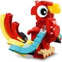 Конструктор LEGO Creator Червоний Дракон 149 деталей (31145) - зменшене зображення 4