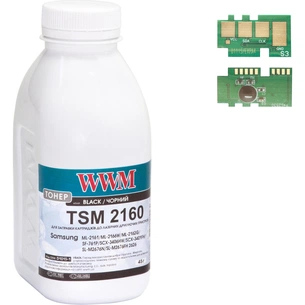 Тонер WWM Samsung SL-M2020/2070/D111S, 45г + chip 2K Black (TCD111) зображення 1