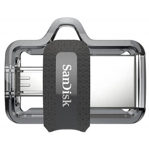 USB флеш накопичувач SanDisk 32GB Ultra Dual Drive M3.0 USB 3.0 (SDDD3-032G-G46) зображення 1