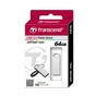 USB флеш накопичувач Transcend JetFlash 520, Silver Plating (TS64GJF520S) - зменшене зображення 4