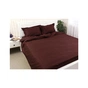 Постільна білизна Руно Сатин-страйп сімейна (6.50ДУ_Венге) - зменшене зображення 1