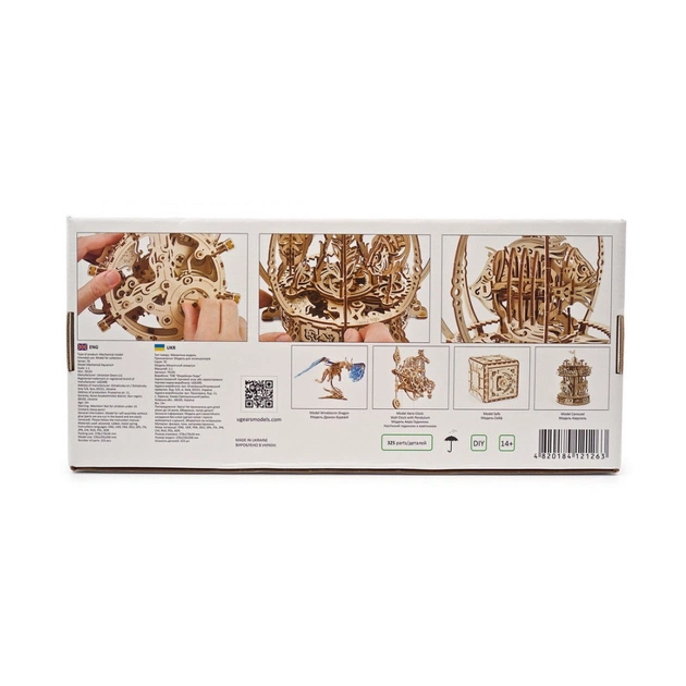 Конструктор Ugears Механічний акваріум (6337286) - изображение 12