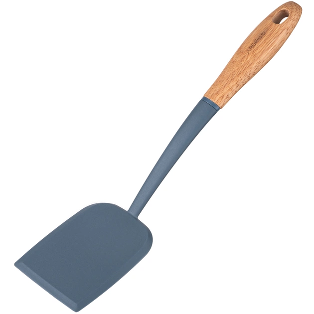 Лопатка кухонна Ardesto Midori, 34.5см, нейлон, дерево, синій (AR2123PG) - picture 3