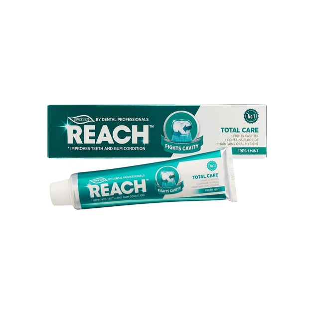 Зубная паста Reach Total Care Fresh Mint 150 г (8801051313437) - изображение 1