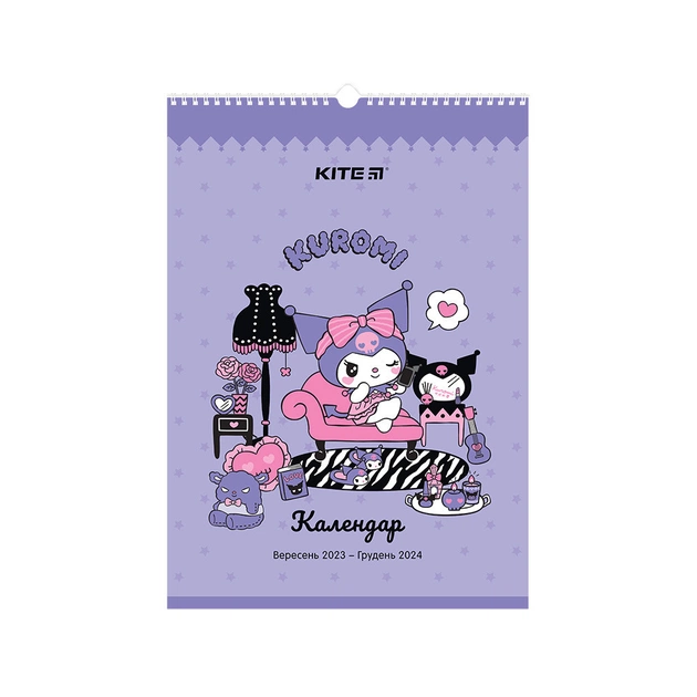Календар Kite планер настінний Hello Kitty на 2023-2024 рік (HK23-440) - изображение 1