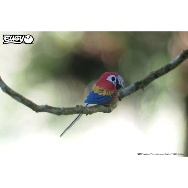 Пазл Eugy 3D Зоопарк Папуга Ара (XEG-023) - picture 5